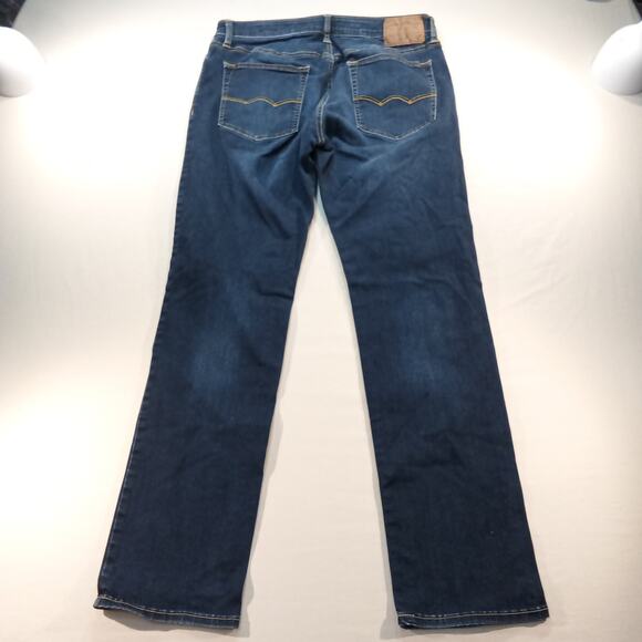 American Eagle Women’s Slim Straight Extreme Flex Jeans 32x32 Blue Denim - Picture 7 of 7